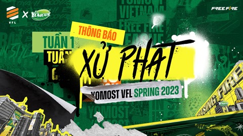 Yomost VFL Spring 2023: P Esports và God of Wolf bị xử phạt
